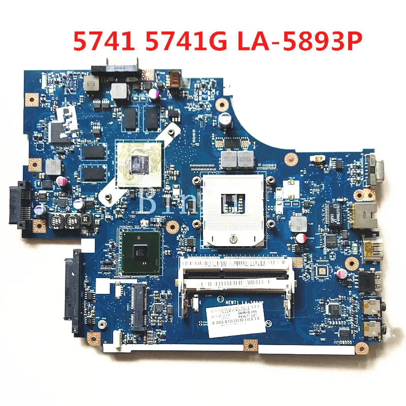 High Quality For ACER Aspire 5741 5741G Laptop Motherboard LA-5893P 100% Full Tested Working Well Free Shipping