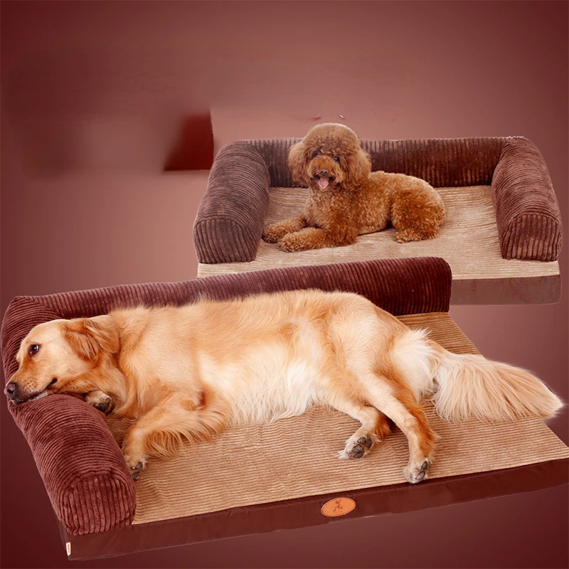 

Простая красота основана на кровать для собаки спальный коврик для питомца зимний стильный Съемный и моющийся дом для собак Зимний теплый д...