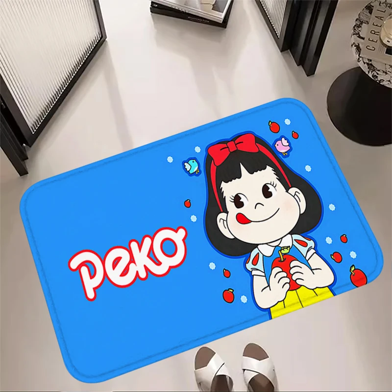 Фланелевой ковер с ритмическим принтом для детской комнаты дверной проем кухни