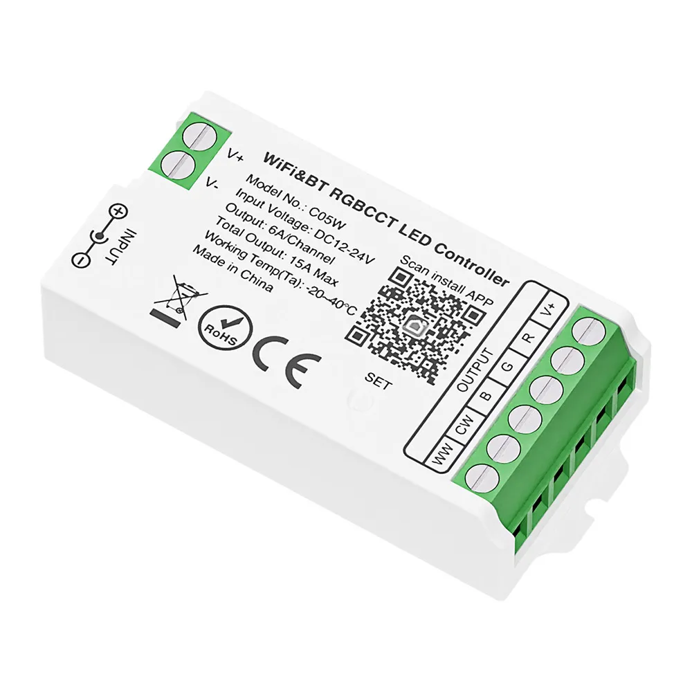 

Xnbada RGB-контроллер WR01RF/WR02RF для светодиодных лент