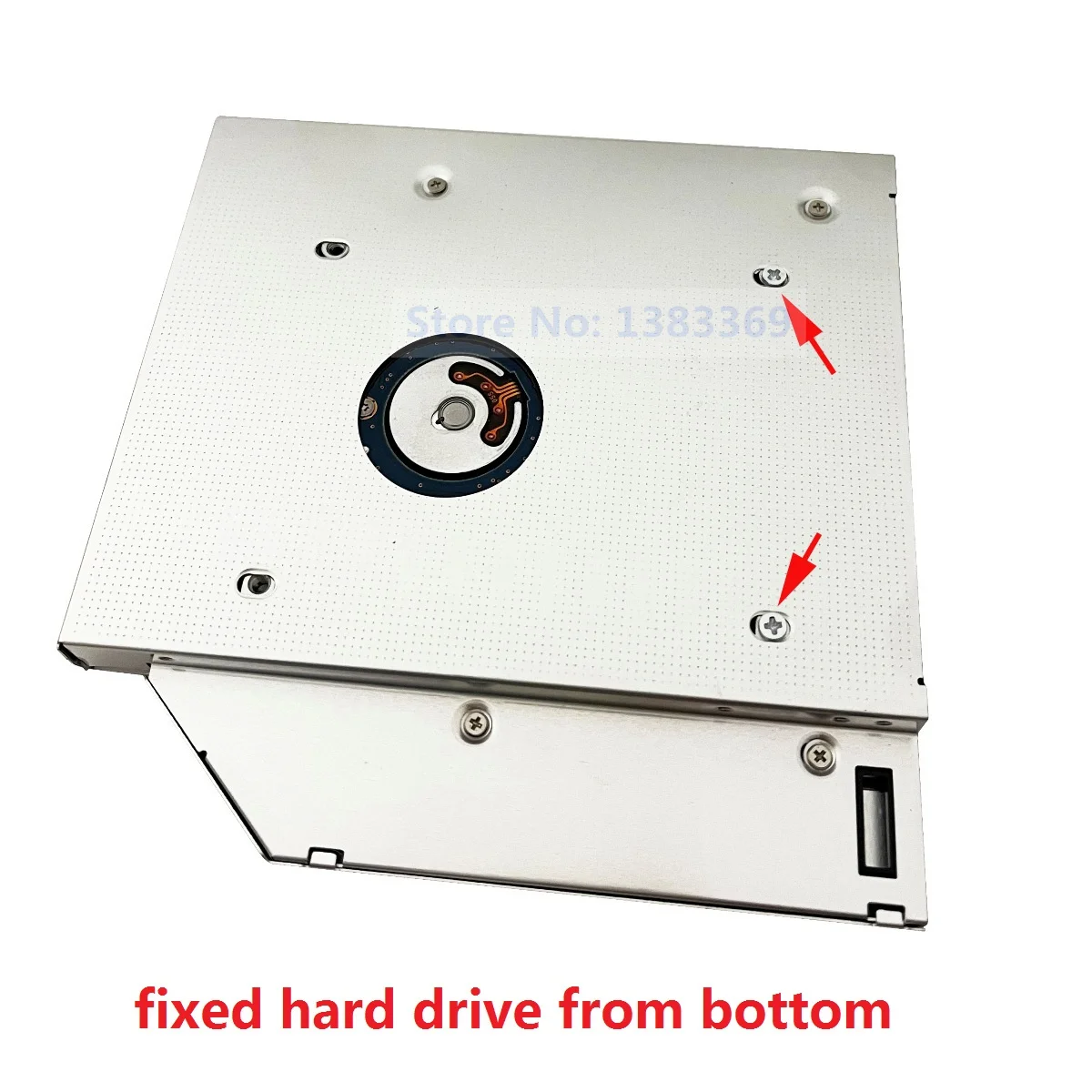 Переходник для установки второго жесткого диска HDD SSD SATA Caddy ASUS K53SD K53SD-SX809 re DS8A8SH |