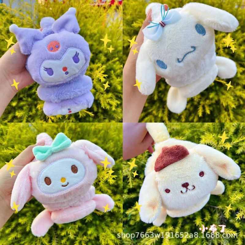 

Hellokittys Sanrios Series Cartoon Cute Kawaii Winter Thickening Little Girl Warm Adjustment Ear Protection Earmuffs anime