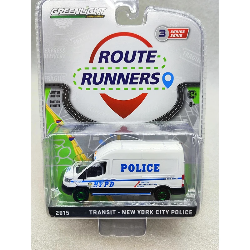 Greenlight 1:64 Corvette C8 Dodge Waste Management Ram Goodyear NYPD Series литая под давлением модель автомобиля