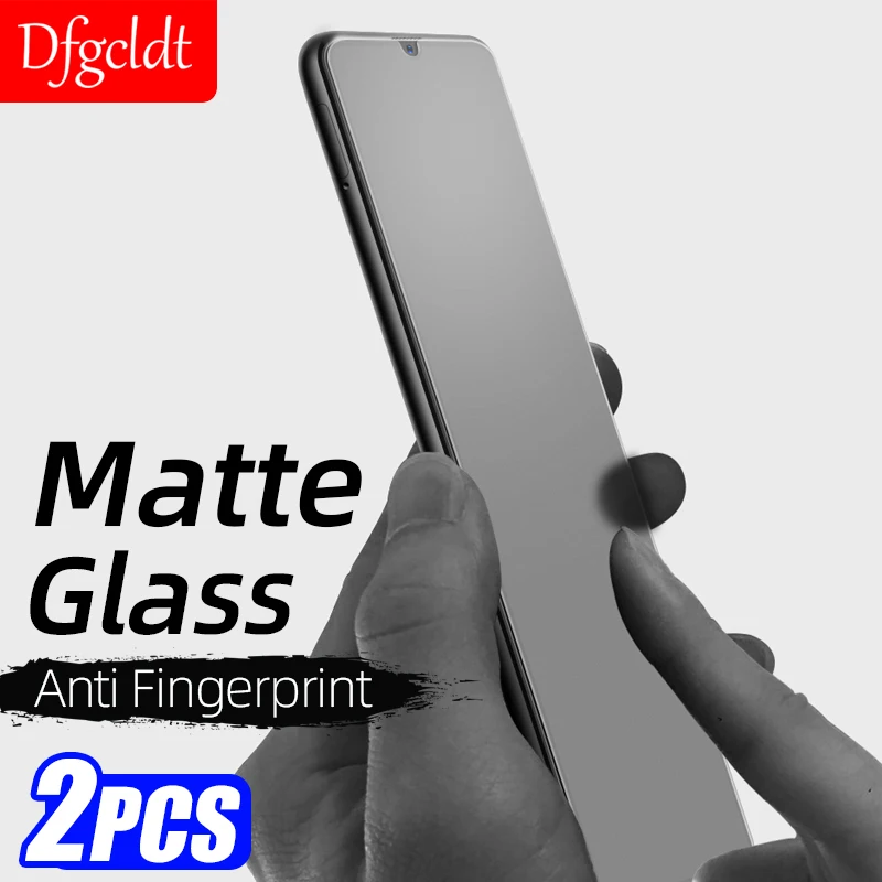 

2Pcs Matte Frosted Protective Glass for Samsung Galaxy A22 A32 A13 A23 A33 A53 A73 S22 S21 S20 FE J5 J7 Pro Prime A5 2017 Glass