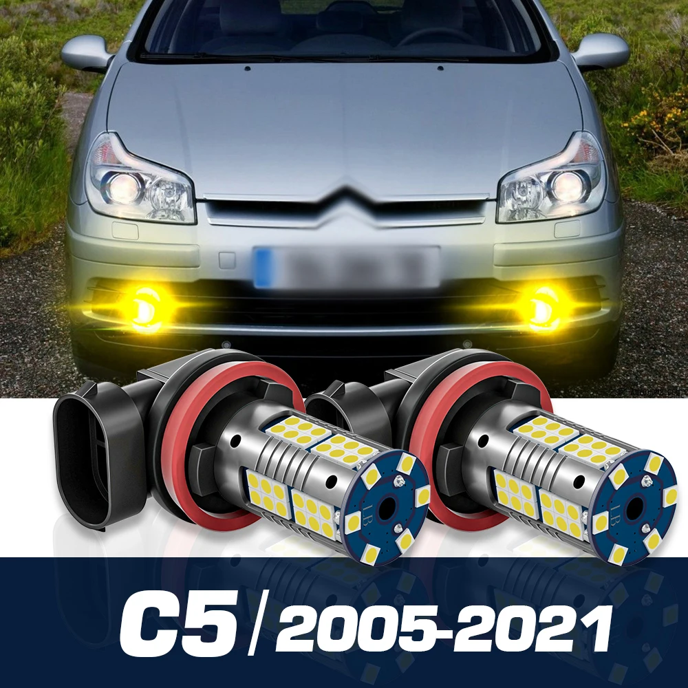 

2pcs LED Fog Light Canbus Accessories For Citroen C5 C5 Aircross 2005 2006 2008 2009 2010 2011 2012 2013 2014 2018 2019