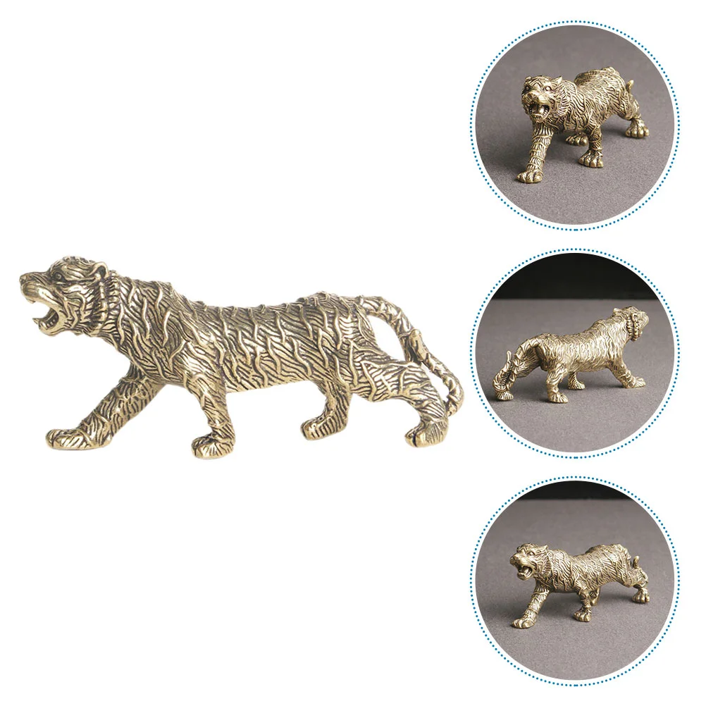 

Brassdecor Statue Craft Figurine Cabinet Ornament Exquisite Indoor Desktop Vintage Animal