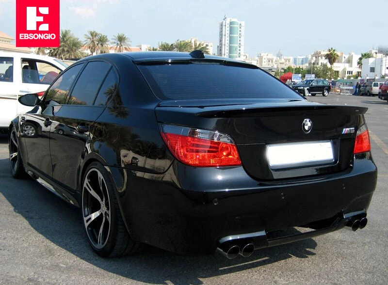Спойлер на крышу для BMW E60 Автомобильный задний спойлер из углеродного волокна