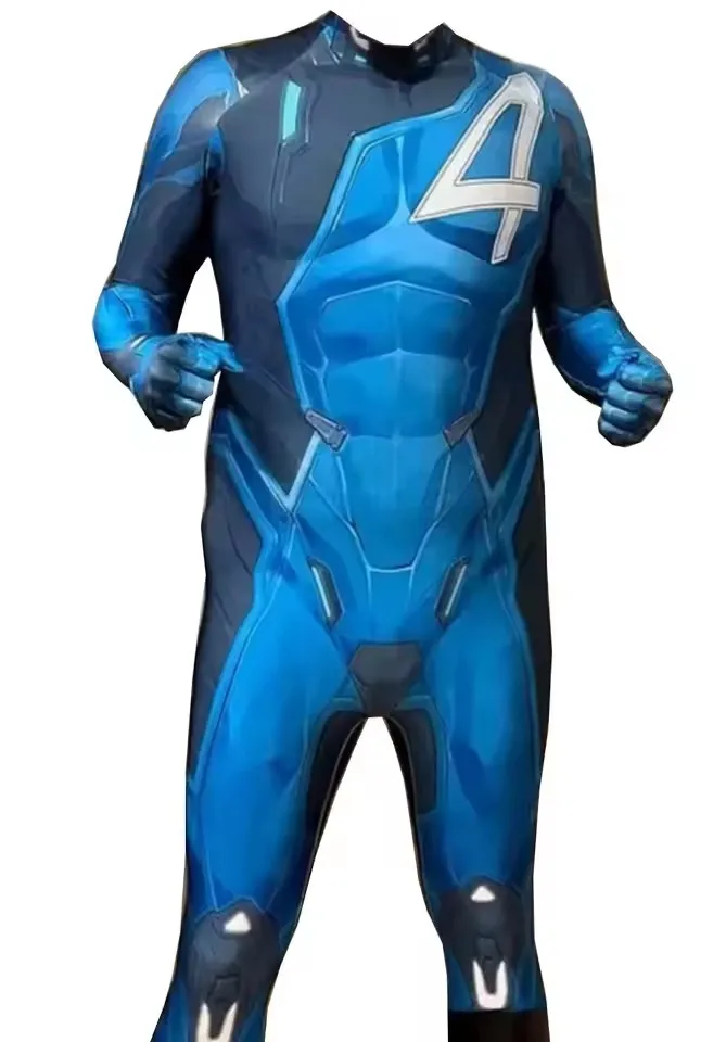 Костюм Mr Fantastic CosplayZentai для взрослых
