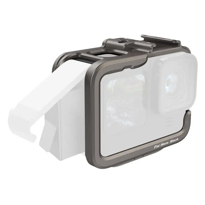 

Аксессуар для GoPros 11 Rabbit Cag, сверхлегкая фотовспышка для GoPros11/10/9, аксессуар для расширения интерфейса защитной рамки