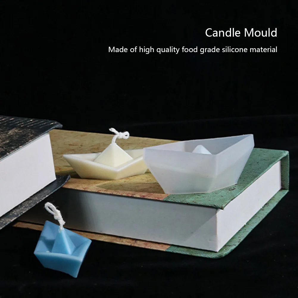 Силиконовая 3D форма для лодки многоразовая сделай сам ароматизированных свечей