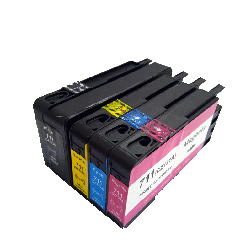 Чернильный картридж Vilaxh 711 711Xl для HP711 сменный принтера HP711XL T520 T120 с чипом cz133a |