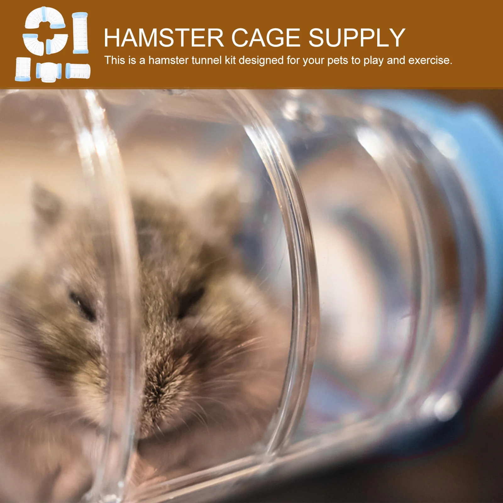 Туннель для трубки хомяка портативные туннели гамака клетка разъем лабиринта