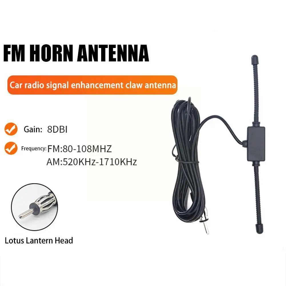 

Universal Car Windshield Am Fm Radio Antenna Signal 12v Antenna Hidden Truck Stereo Booster Active Amplifier Antena B0h2 Ra Z3t8