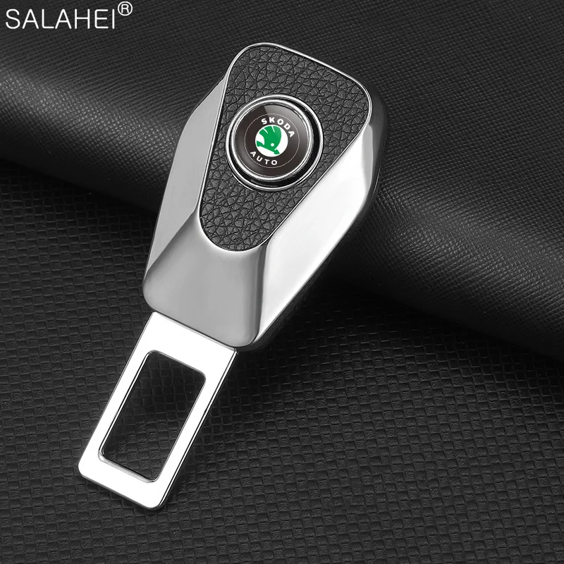 

1/2pcs Car Seat Belt Clip Extender Safety Seatbelt Lock Buckle For Skoda VRS Octavia Kamiq Kodiaq Karoq RS Superb Car Accessorie