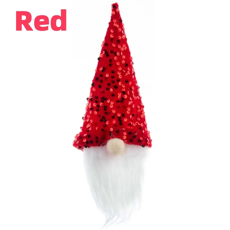 Рождественский чехол для бутылки вина Санта-Клаус