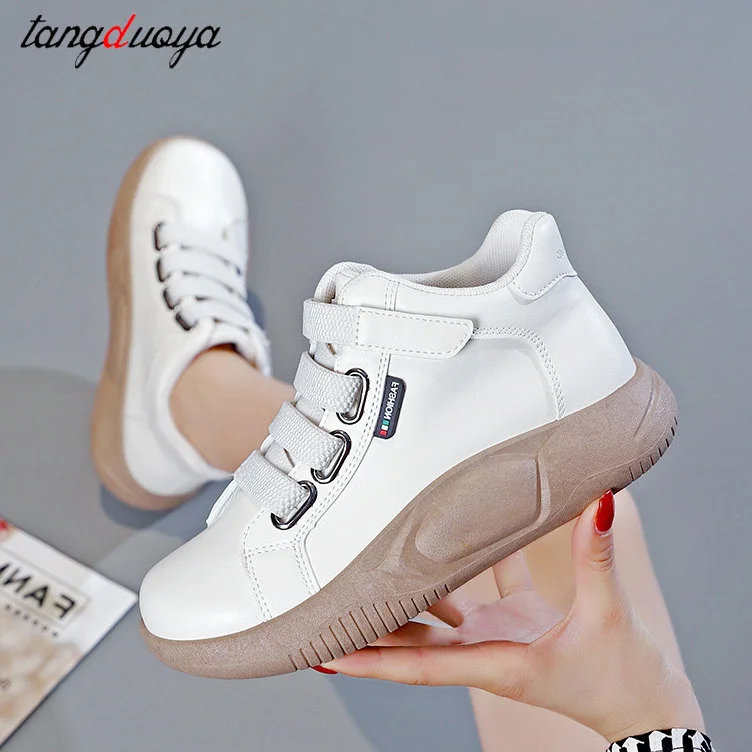 

Женские высокие кроссовки на платформе, модная дизайнерская обувь, женская спортивная обувь, повседневная обувь на плоской подошве, женска...