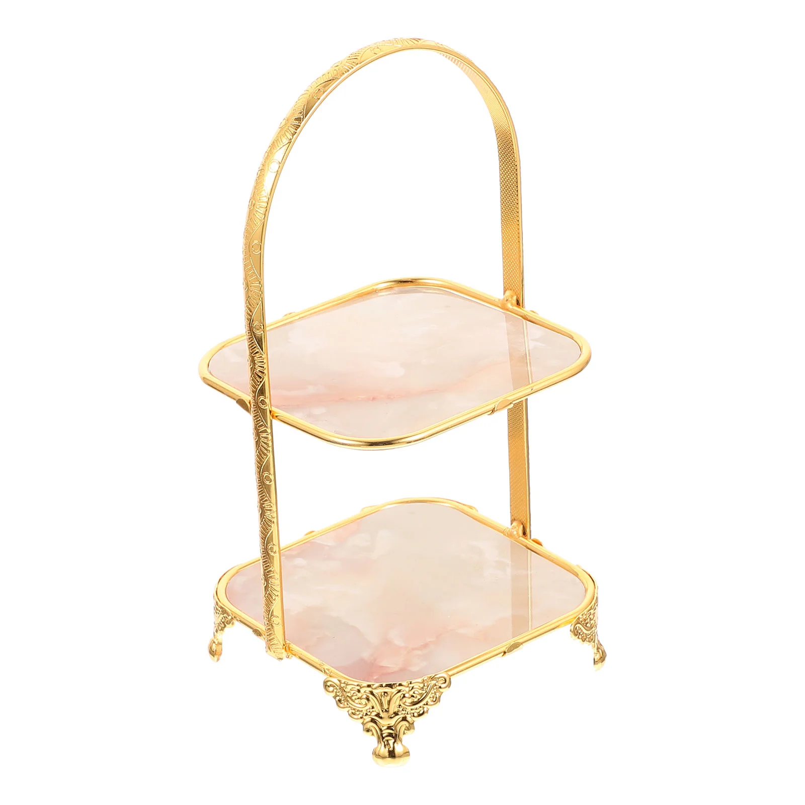 

Stand Cake Tray Display Dessert Cupcake Serving Rack Party Decor Coffee Station Fruit Metal Plate Layer Tier Tiered Pastry