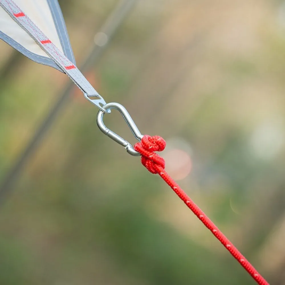 Светоотражающая веревка для палатки пешего туризма 6 мм 5 м ветровая свободно