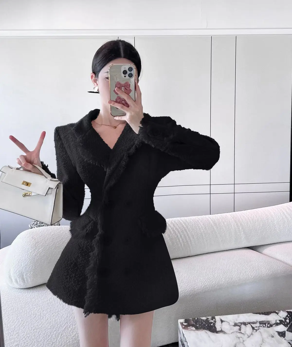 Популярная верхняя одежда для женщин 2024 осень-зима новая мода утепленный