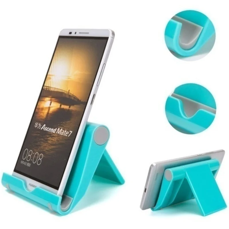 Kitchen Gadgets Mini Foldable Portable Phone Tablet Holder For Removable Shelf Storage Rack Stand Decoration Accessories |