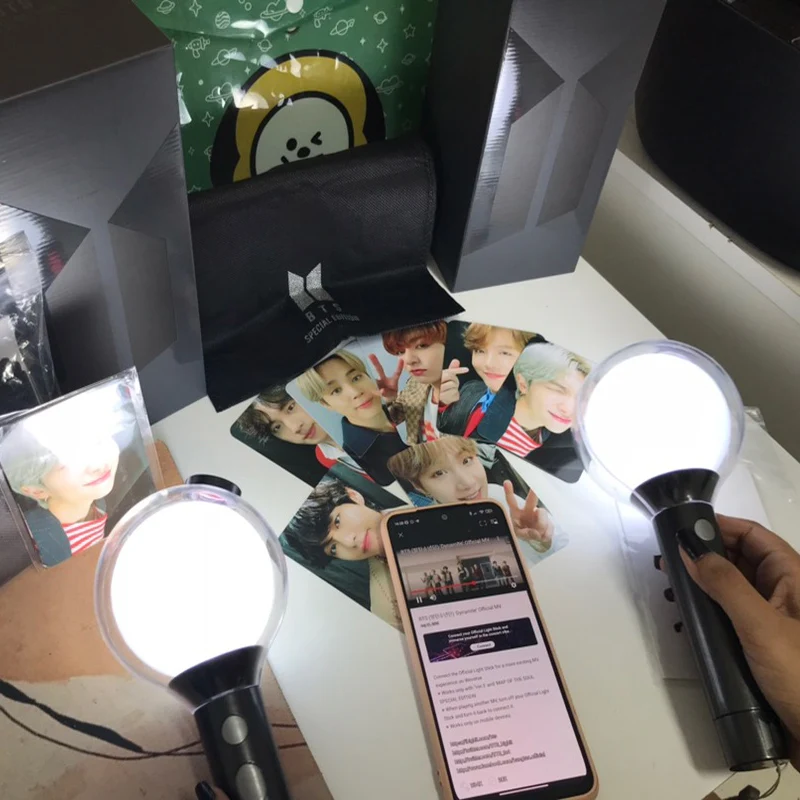 BTS официальная светильник па приложение Ver 4 Bluetooth-соединение армейская бомба