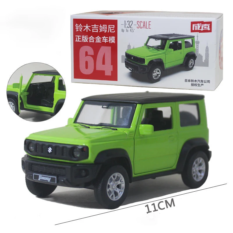 1:32 Suzuki Jimny SUV литые автомобили и игрушечные модель автомобиля Миниатюрная в