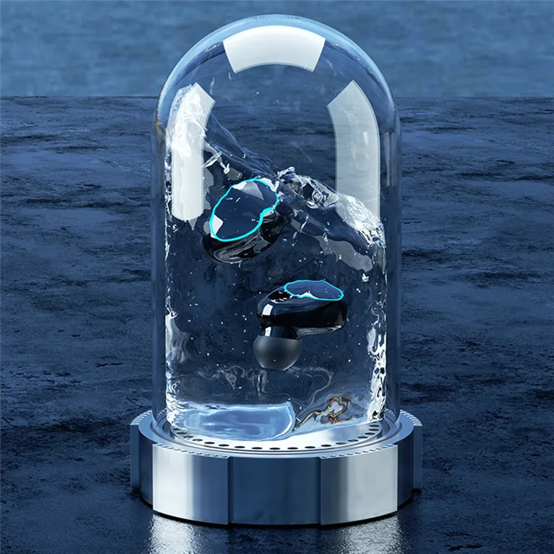 Беспроводная гарнитура Tws Bluetooth V5.1 со светодиодным дисплеем стерео