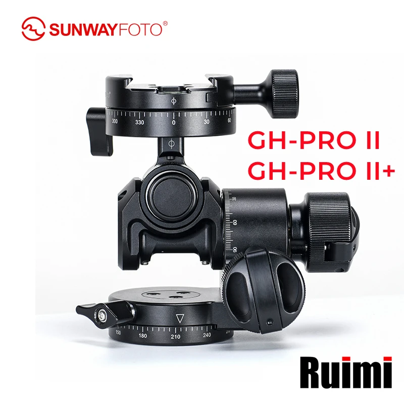 

SUNWAYFOTO GH-PRO II/GH-PRO II + для камеры Sony Nikon Canon DSLR панорамная головка Arca Swiss головка штатива панорамная головка