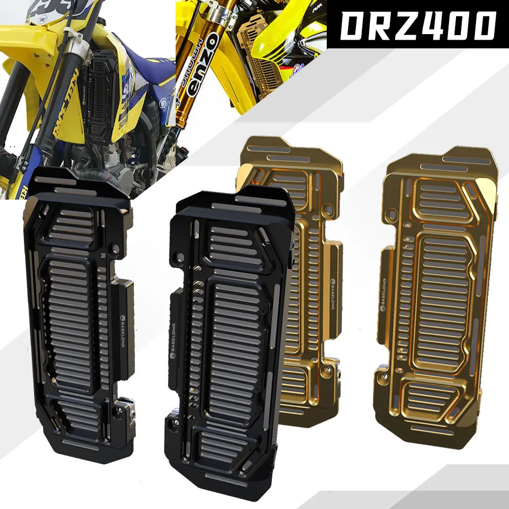 

DRZ 400 400E Motorcycle Radiator Grille Cover Guard Protection Protetor For Suzuki DRZ400 2000 2001 2002-2004 DRZ400E 2000-2007