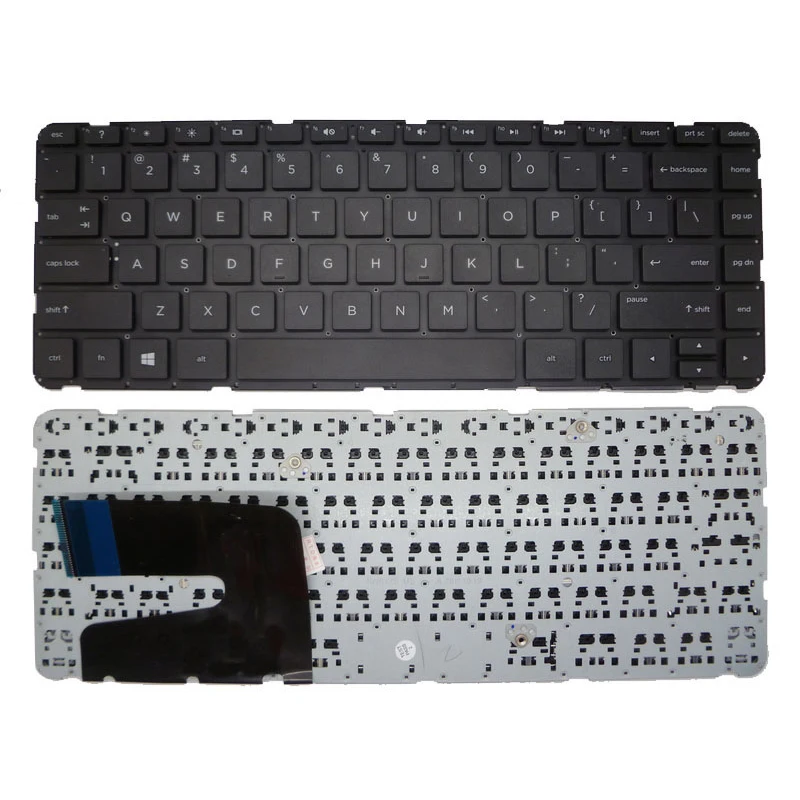 Клавиатура США для HP PAVILION 14-E000 14Z-F000 14-F000 SG-59700-XUA SN6125 9Z.N8GSQ.001 716164 -001 Без рамки Черный