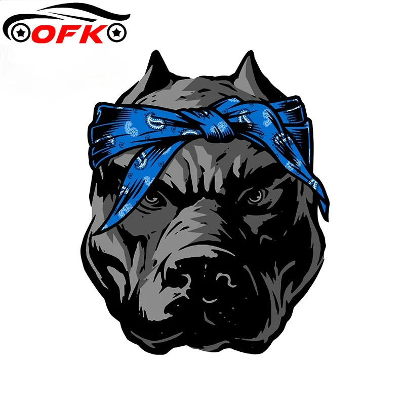 

Наклейки на автомобиль для Crips Pitbull, стикер на бампер или окно, модные наклейки на окклюзию, царапины, доска для серфинга, 13 см X 7,6 см