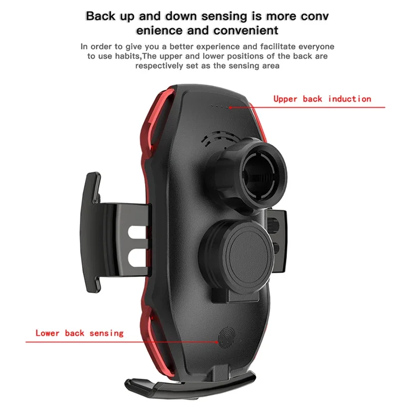 10 Вт автоматическое автомобильное беспроводное зарядное устройство