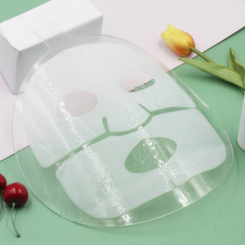 Коллагеновая маска для лица Гидрогелевая мягкая с глубоким светом белка женщин