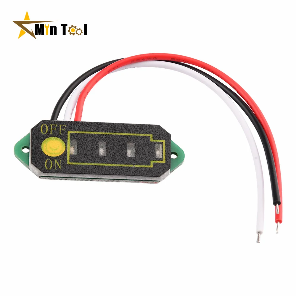 

18650 lithium Battery Power Display Charging Indicator Flashing FOR 1S 2S 3S 4S 6S 7S 12V 24V Li-ion Lifepo4 lead-acid BMS