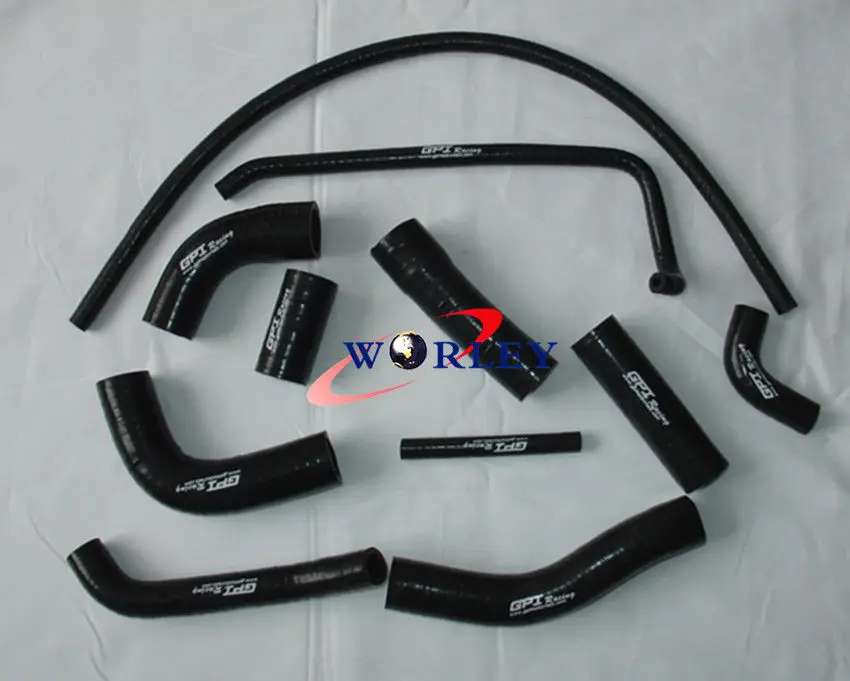 

Силиконовый шланг радиатора GPI для Yamaha YZF R6 R 6 06 07 2006 2007 черный