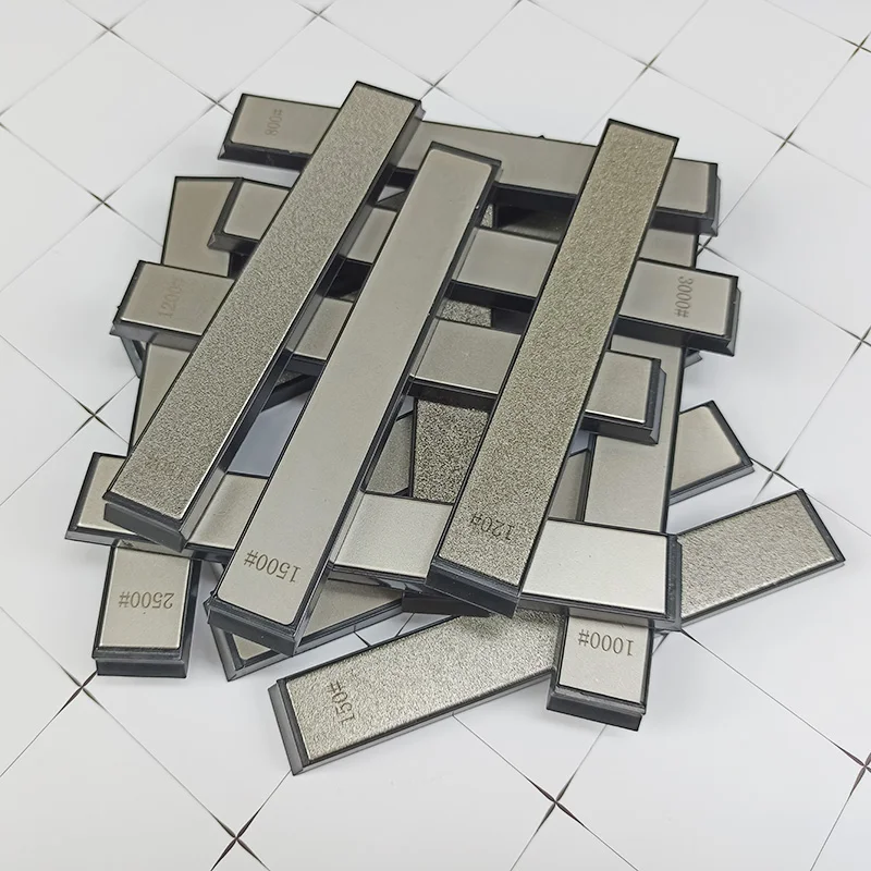 Алмазная белая Корундовая точилка с фиксированным углом зеркальная шлифовка