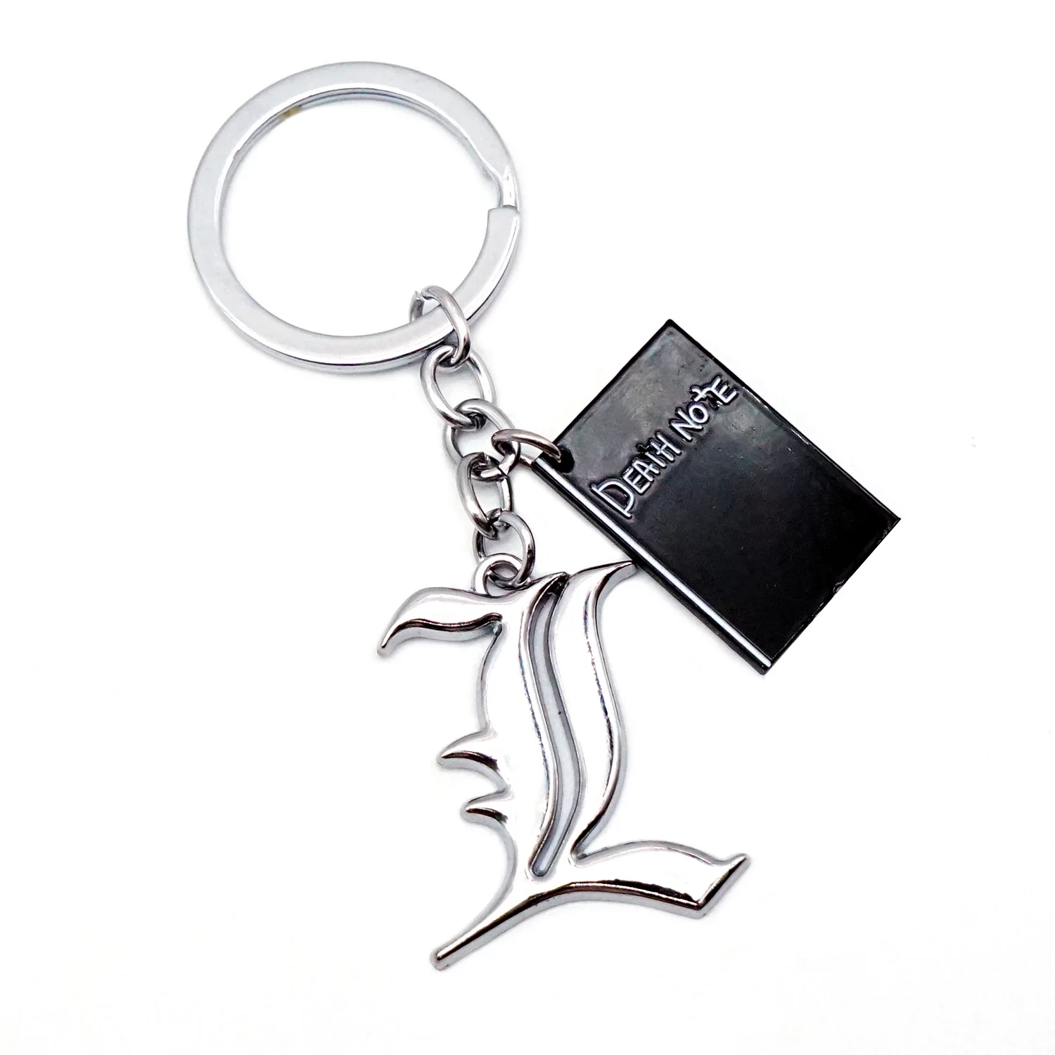 Японский аниме Death Note Book брелок двойной L черный блокнот Cospaly Yagami Light MisaMisa крест