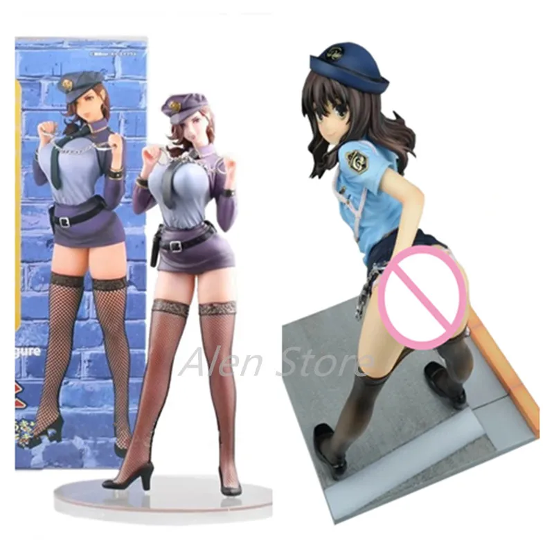 

Аниме Фигурка девушка сексуальная фигурка Сексуальная Полиция литой из ПВХ Ода Non Akiko фигурка Коллекционная модель аниме игрушка