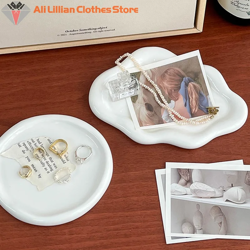 Керамический Поднос В Форме Облака Для Ювелирных Изделий Креативная