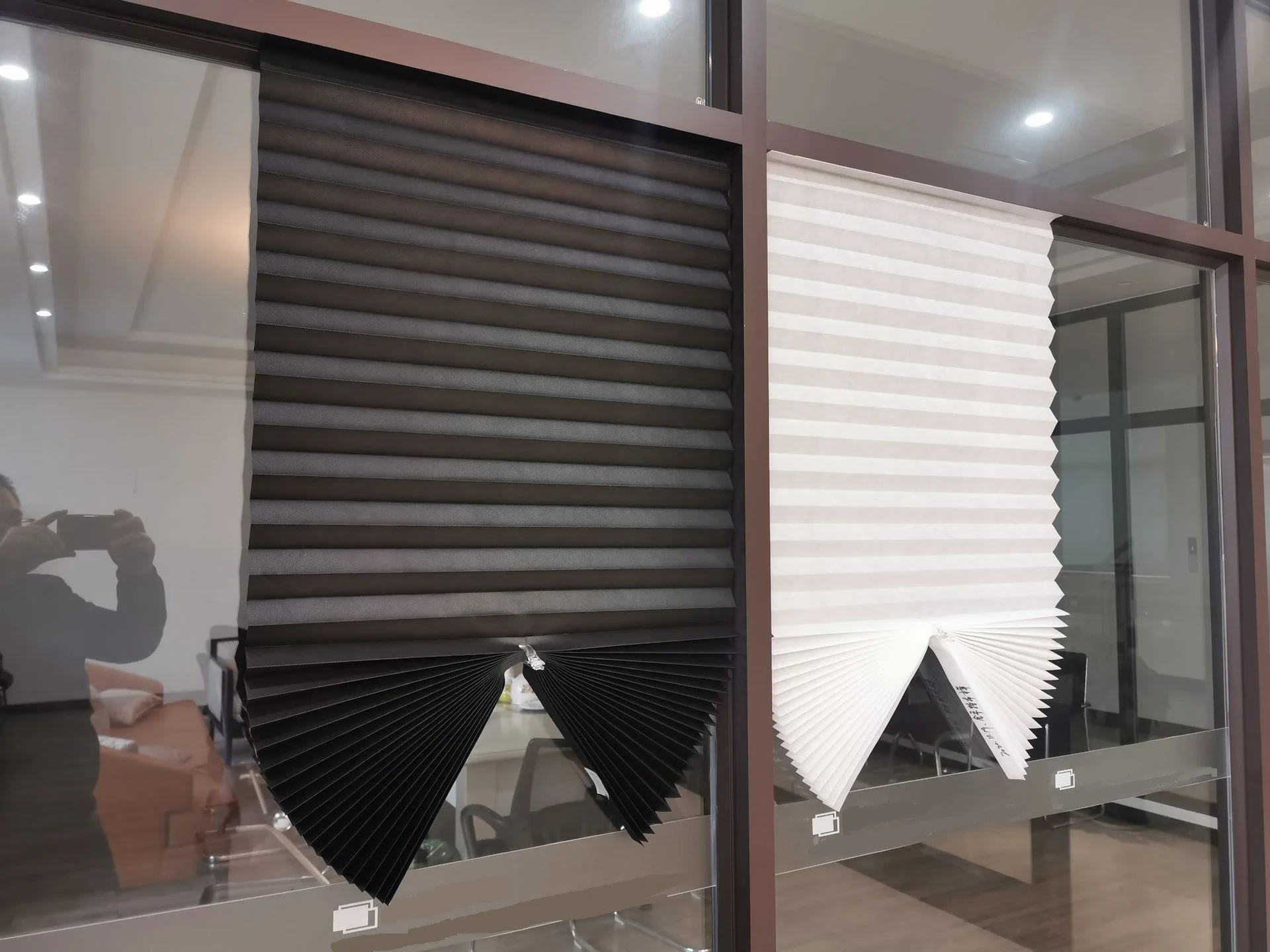 

Super Wonderful Blinds Shades To Protect The Sun Window Blinds Zebra Roller Half Blackout Curtains For Bedroom Bathroom,Kitchen