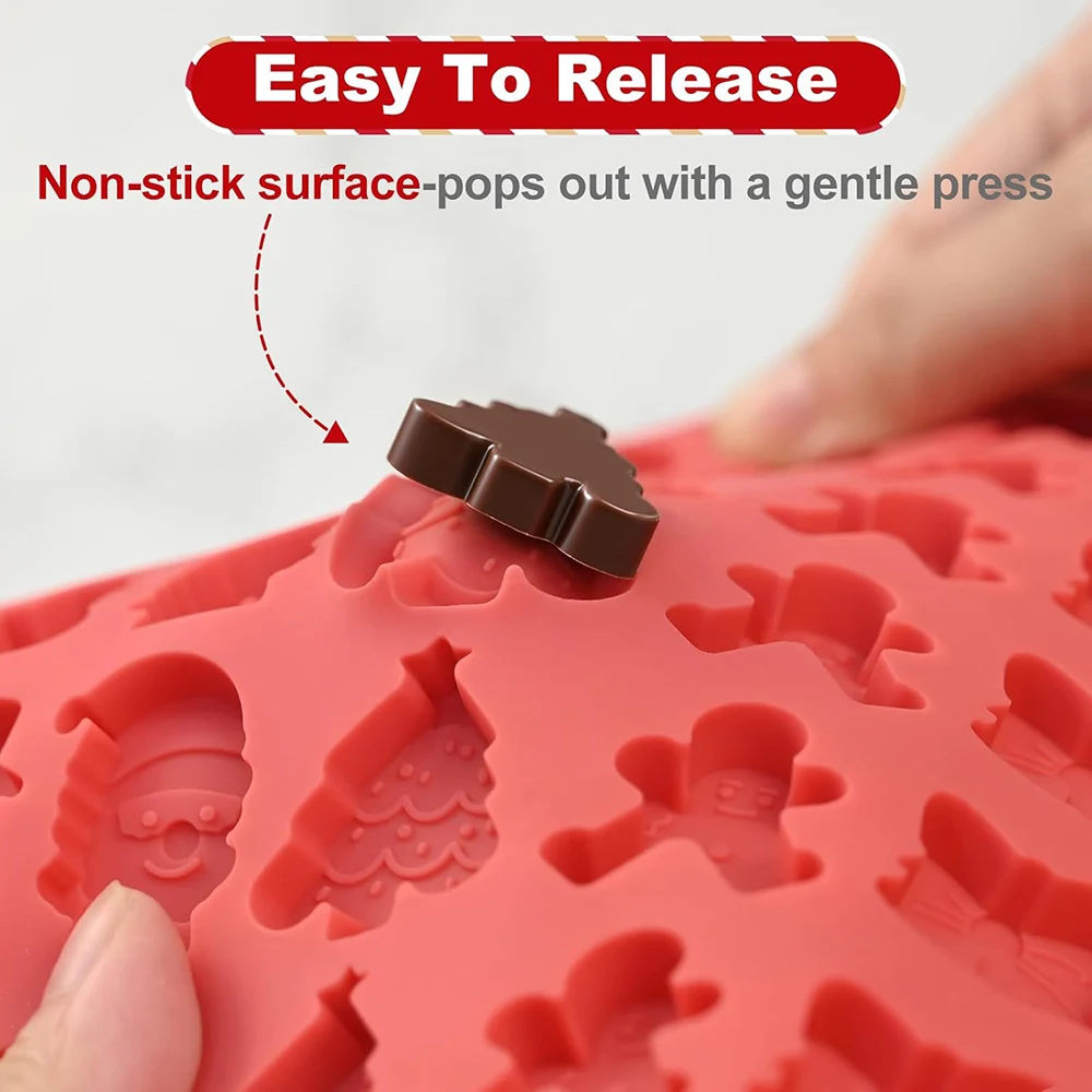 

Силиконовые формы для выпечки Рождество