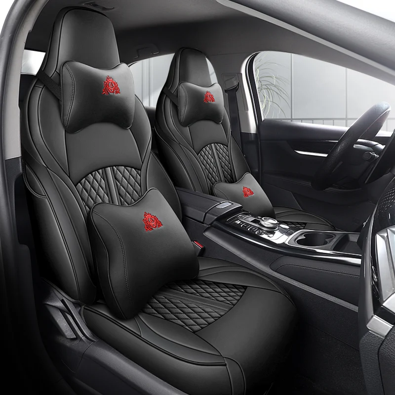 Фото Чехлы на автомобильные сиденья на заказ для BYD KING 2022 2023 2024, полностью покрытая подушка, защитный чехол для автомобильных сидений, кожаные автоаксессуары №2