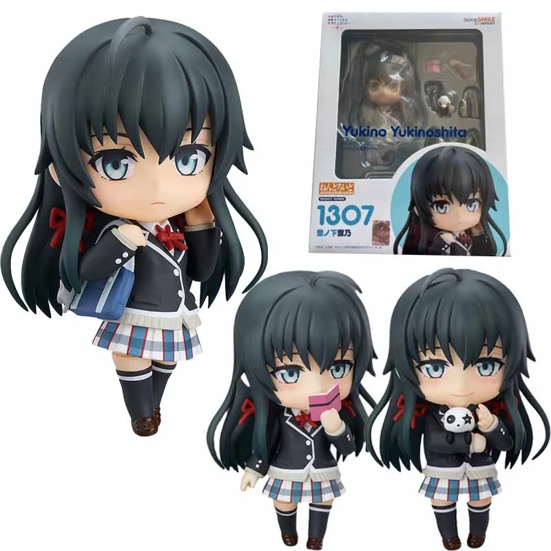 

Оригинальная хорошая улыбка, модель NENDOROID Yukinoshita Yukino My Youth, романтическая комедия, модель аниме