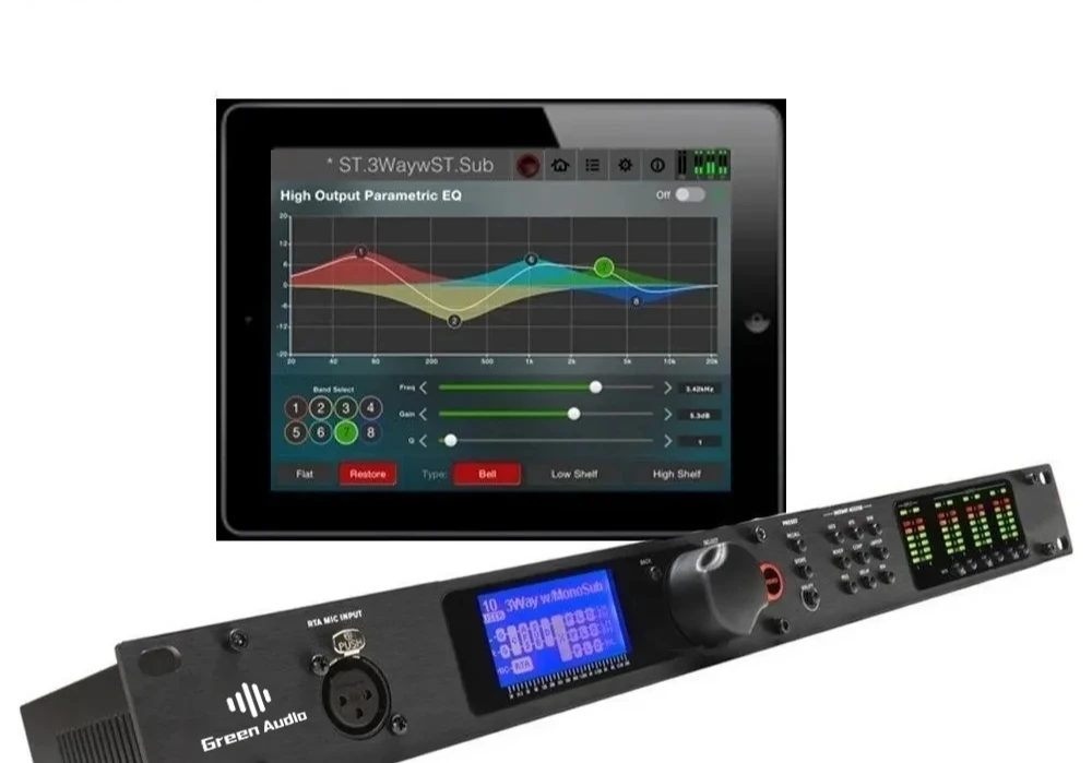 GAX-PA2 Цифровой процессор 2in6out DriveRack PA профессиональная звуковая система Эффектор