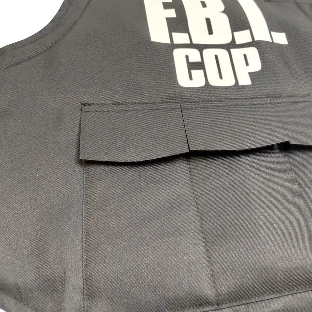 Костюм ФБР агента полиции: бронежилет и шлем, фантазийный наряд с броневым обмундированием для детей 3-10 лет.