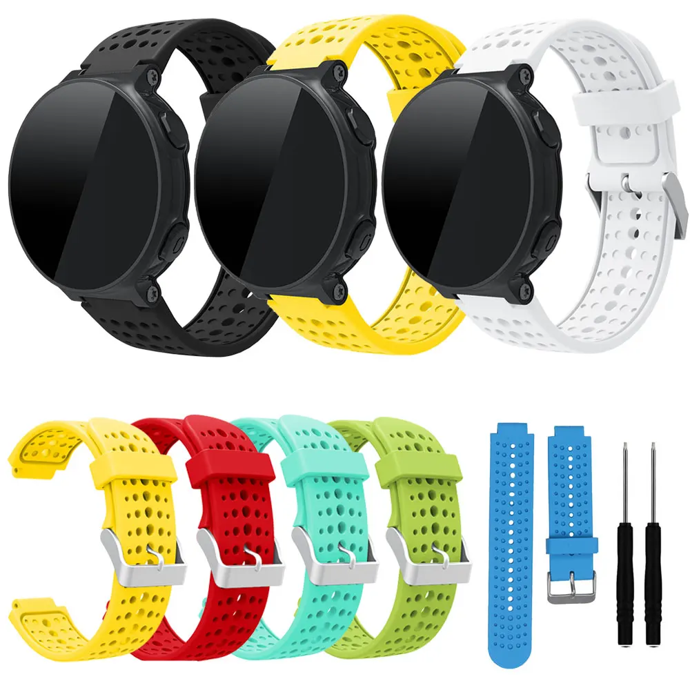 Ремешок для часов Garmin Forerunner 230 620 235 735 XT спортивные Смарт-часы сменный Браслет