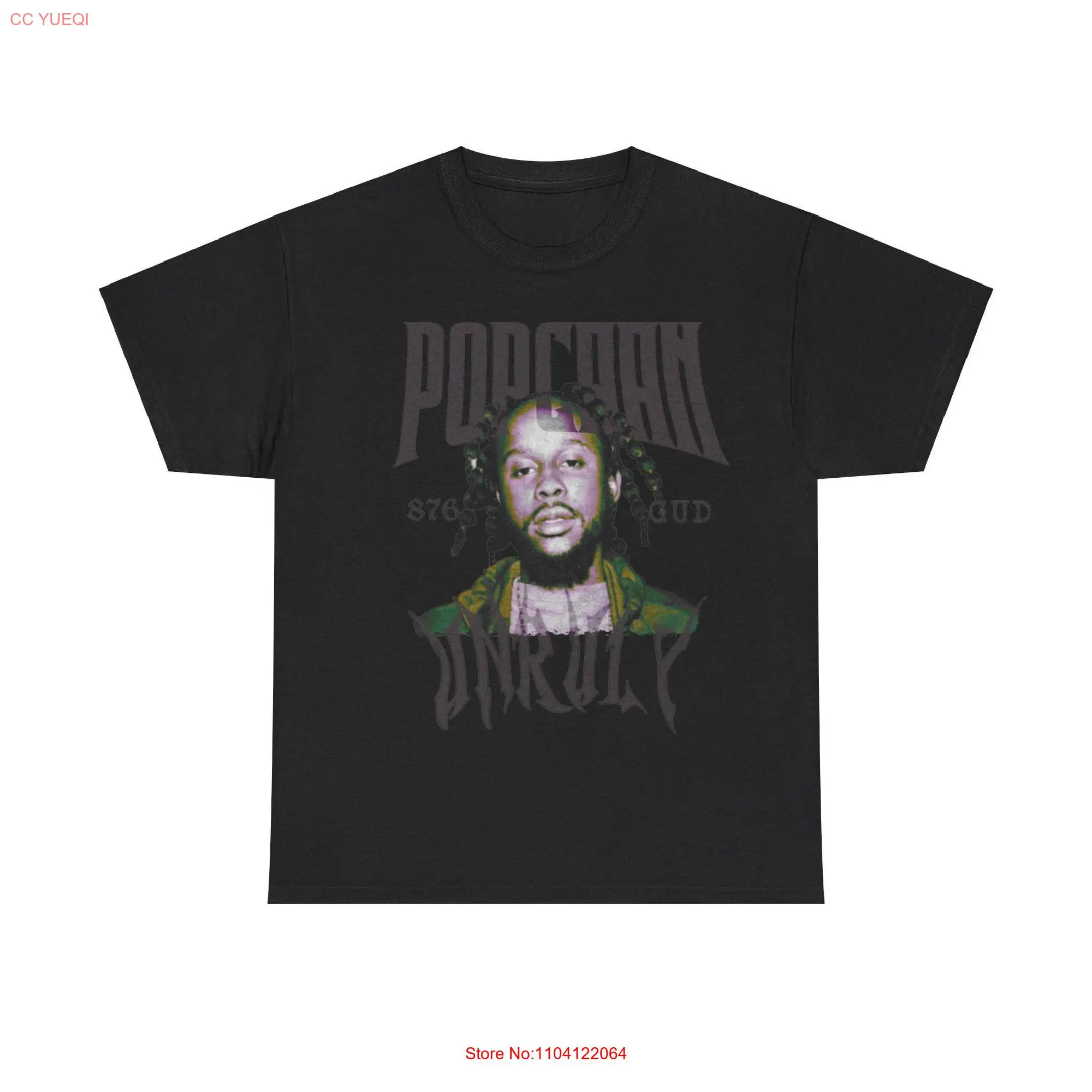 Футболка Popcaan с длинным или коротким рукавом