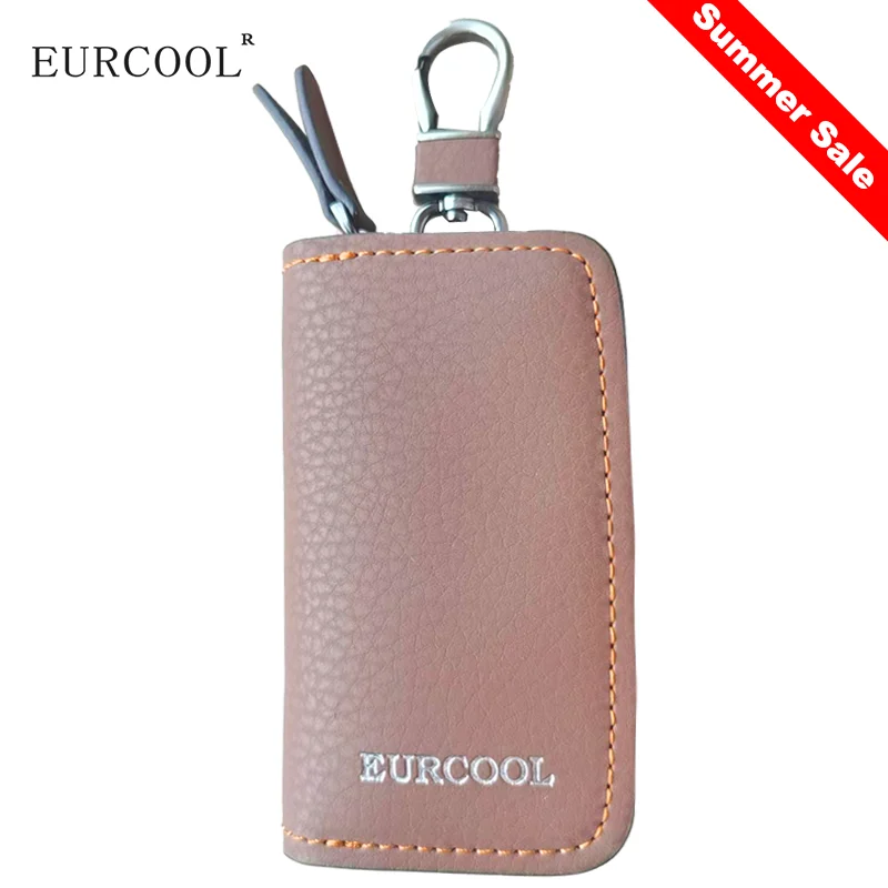 

EURCOOL Key leather Bag Can solve your key storage function