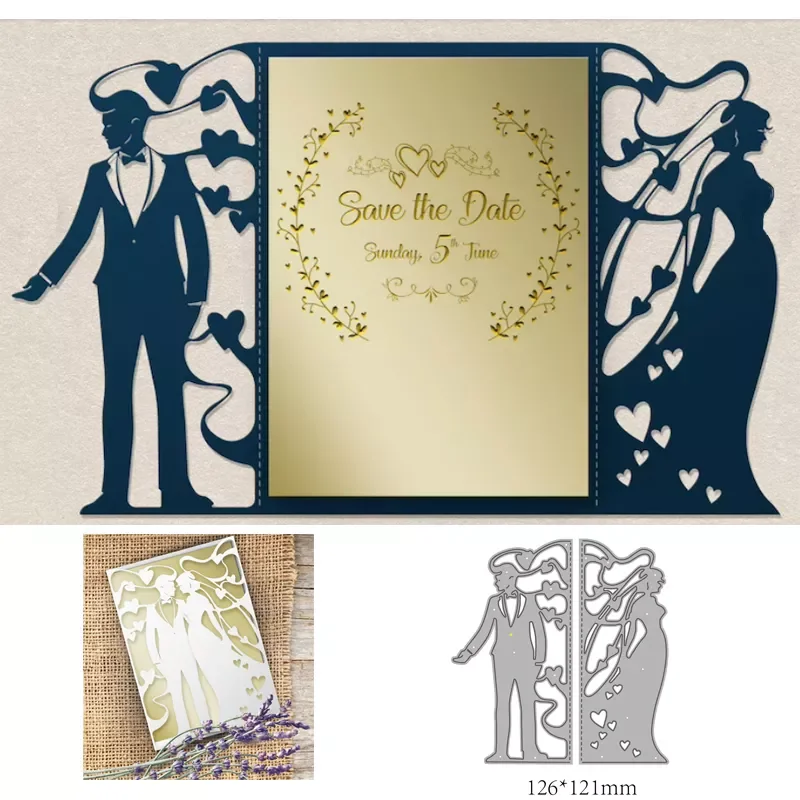 

dies wedding Metal Cutting Dies Stencils Die Cut for DIY Scrapbooking Album Paper Card Decorative Crafts