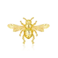 new vintage alloy bee personality exaggerated golden insect brooch